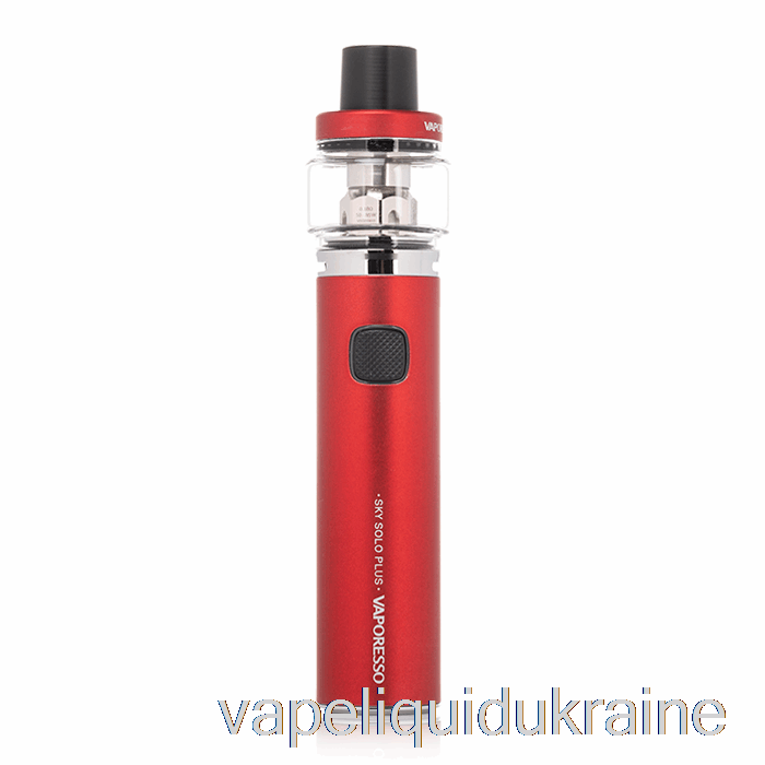 Vape Ukraine Vaporesso SKY SOLO & SOLO PLUS Starter Kit Solo PLUS Edition - Red